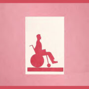 illustration of person in wheelchair