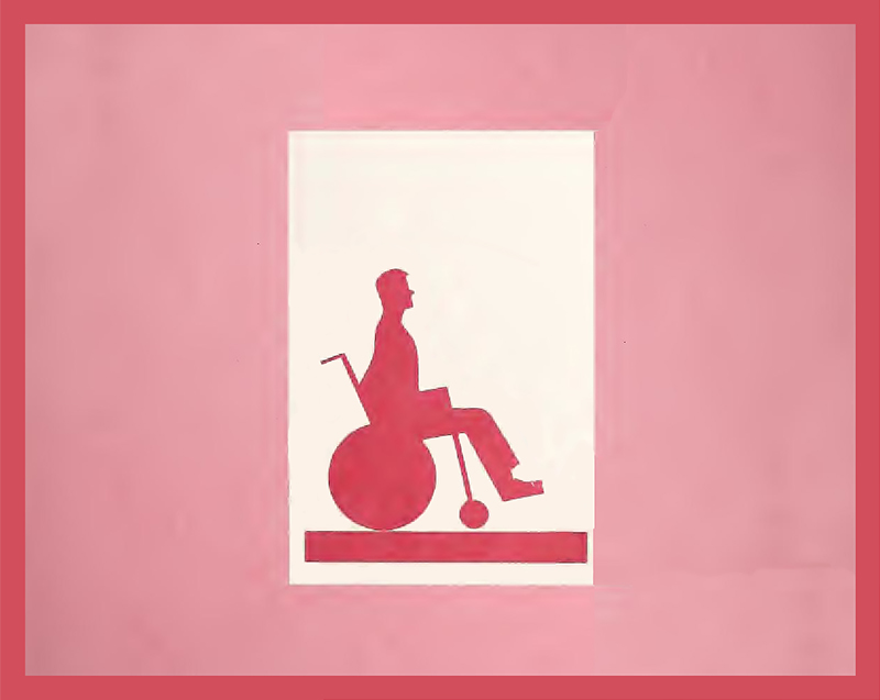 illustration of person in wheelchair